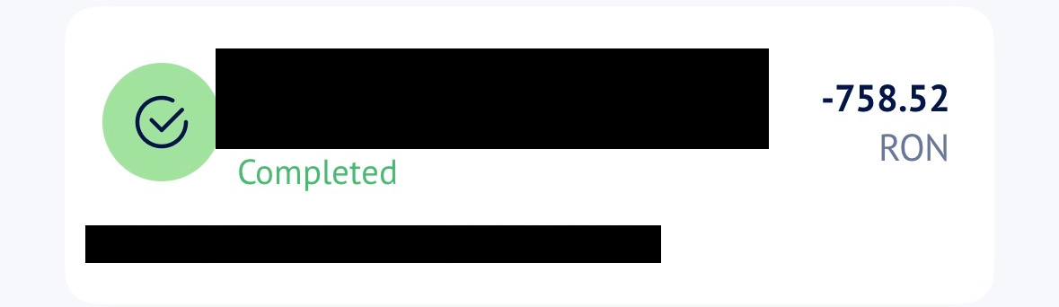 Payout dovadă 3